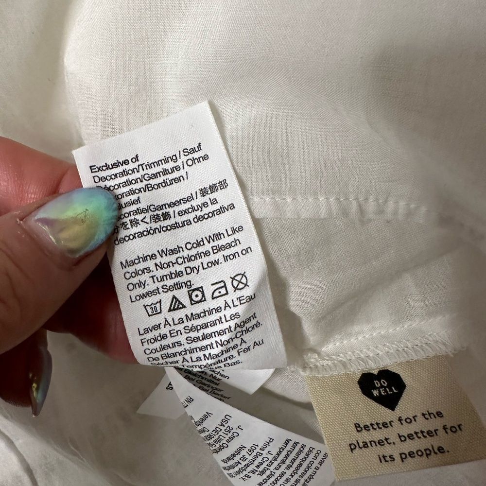 Madewell White Eyelet Ruffle Mini Skirt - Picture 14 of 14
